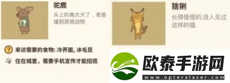 动物餐厅订单攻略