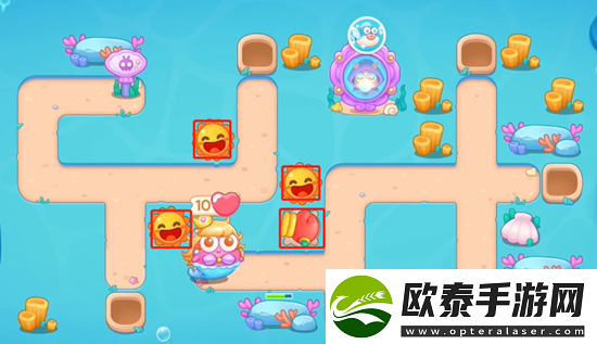 保卫萝卜4海的闺女第104关通关攻略