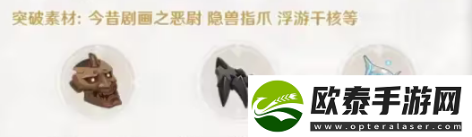 原神神乐之真意突破材料/90级属性一览
