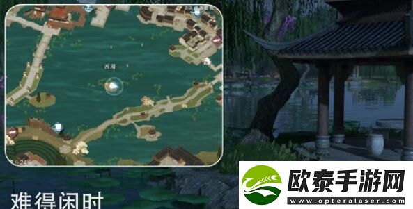 逆水寒手游杭州情缘打卡点坐标大全
