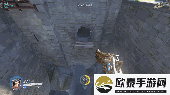 守望先锋麦克雷翻滚跳位置一览