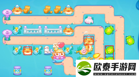 保卫萝卜4海的闺女第39关通关攻略