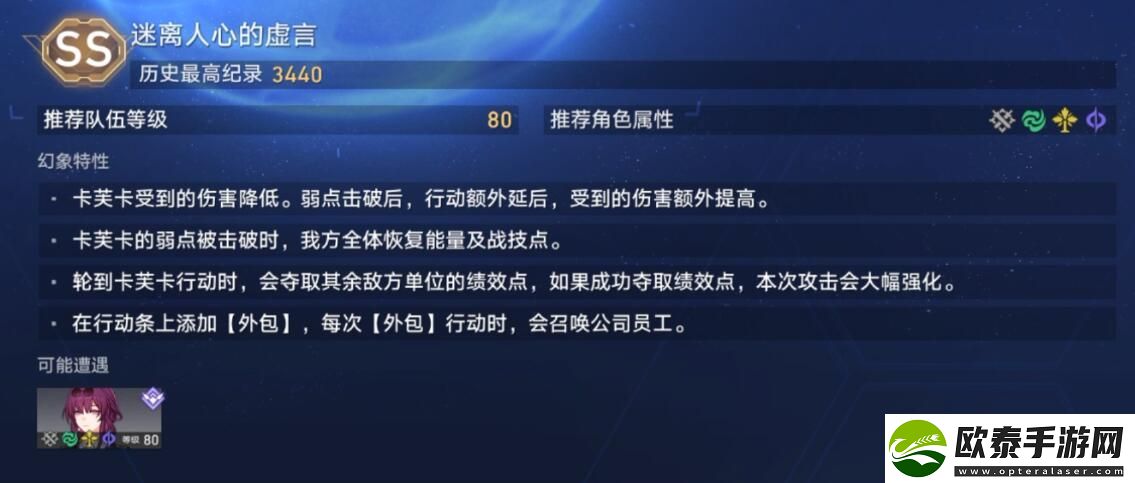 崩坏星穹铁道虚境味探第二天攻略