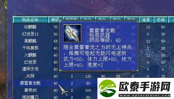 三国群英传7最值得刷的道具详解