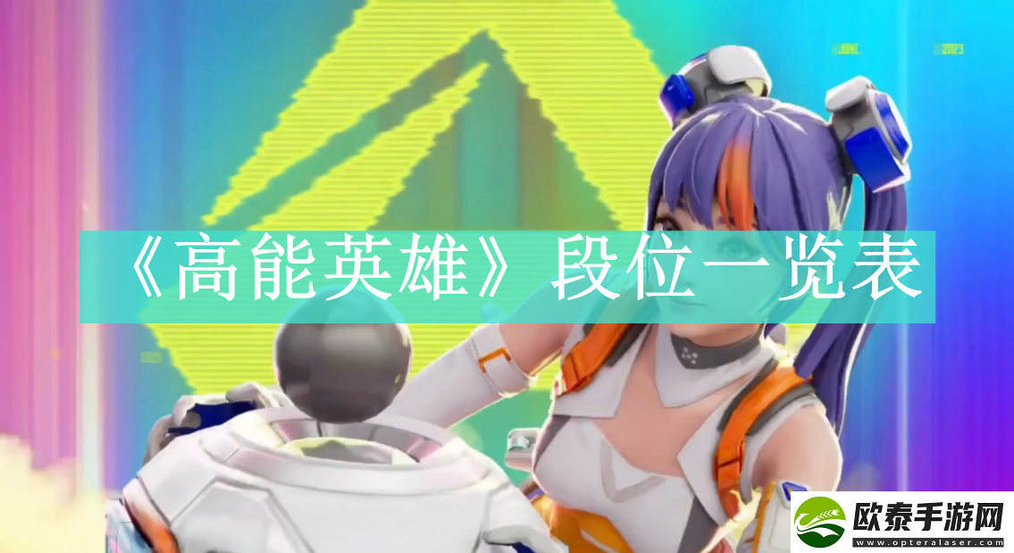 高能英雄游戏当中有哪些段位