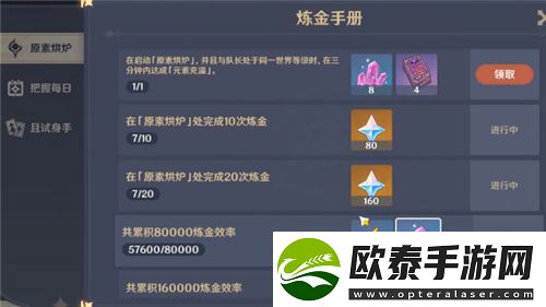 原神元素充溢挑战活动规则是什么