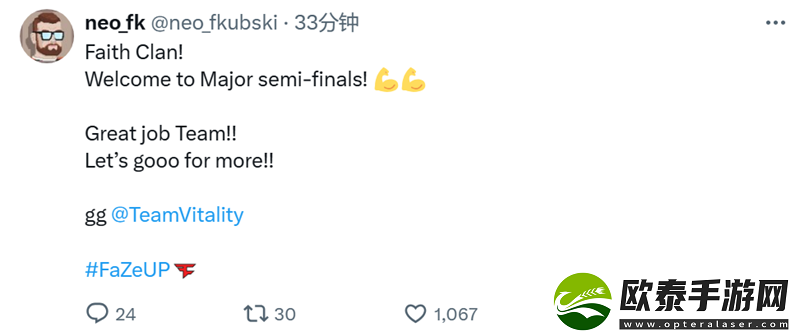 FaZe赛后动态