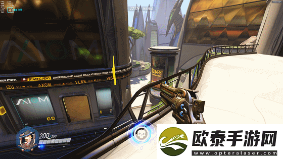 守望先锋麦克雷翻滚跳位置一览