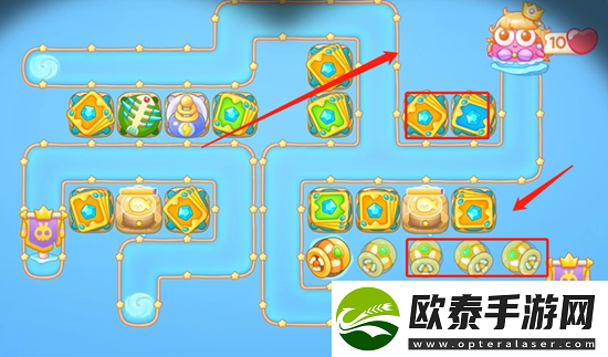 保卫萝卜4海的闺女第98关通关攻略