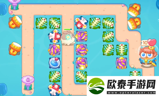 保卫萝卜4海的闺女第81关通关攻略