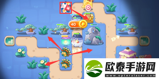 保卫萝卜4阿波道长第9关攻略