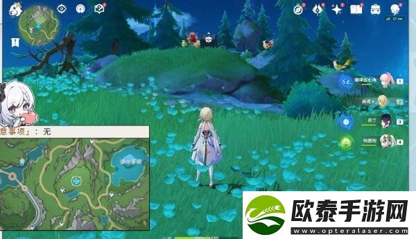 原神4.2虹彩蔷薇藏宝图任务完成攻略