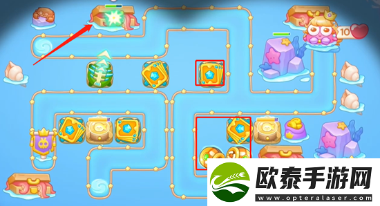 保卫萝卜4海的闺女第98关通关攻略