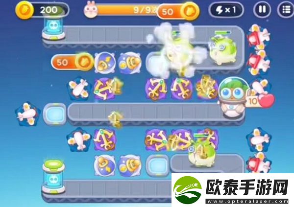 保卫萝卜4太空穿越第29关通关攻略