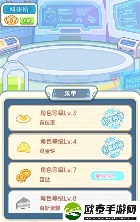 原创元气食堂科研所玩法介绍