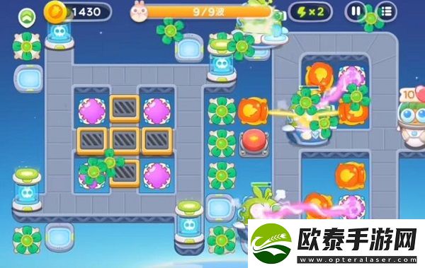 保卫萝卜4太空穿越第37关通关攻略
