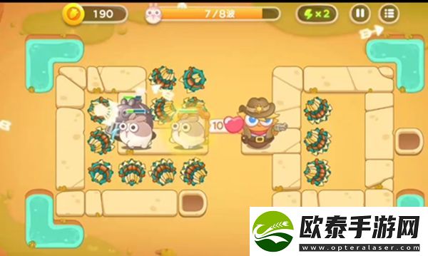 保卫萝卜4波仔很忙第二关无伤通关攻略