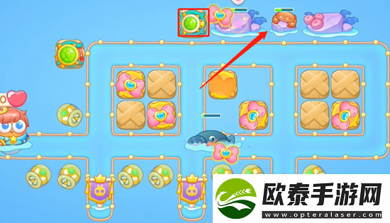 保卫萝卜4海的闺女第52关通关攻略