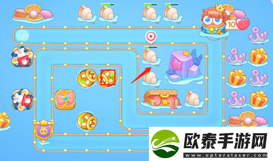 保卫萝卜4海的闺女第19关通关攻略