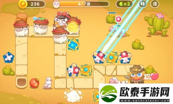 保卫萝卜4波仔很忙第46关攻略