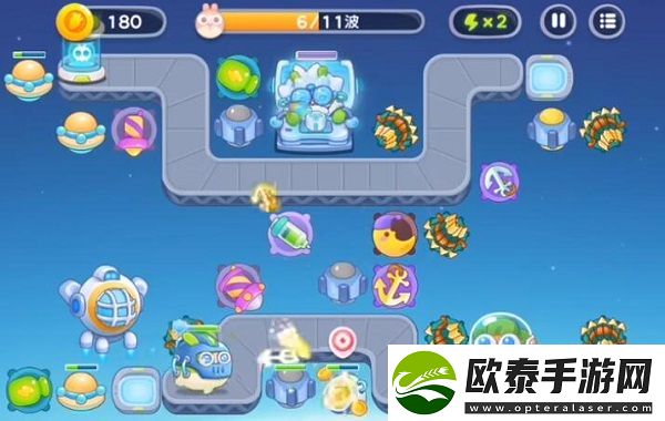 保卫萝卜4太空穿越第35关通关攻略