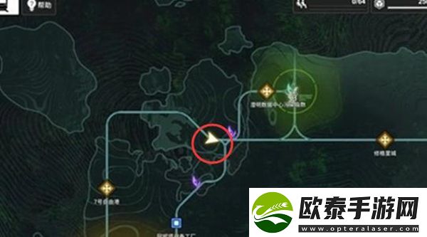 雷索纳斯寒潮浮囊体位置介绍