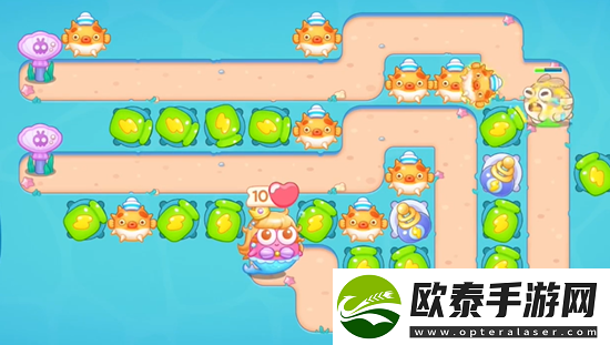 保卫萝卜4海的闺女第39关通关攻略