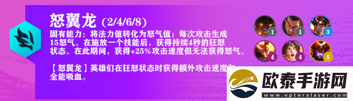 云顶之弈S7.5八怒翼龙阵容搭配攻略