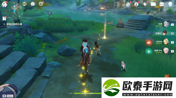 原神故事繁多的翘英庄任务攻略