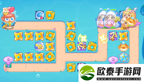 保卫萝卜4海的闺女第54关通关攻略