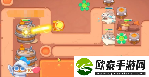 保卫萝卜4饿龙传说第54关怎么过
