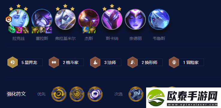 金铲铲之战S7.5星界龙阵容搭配攻略