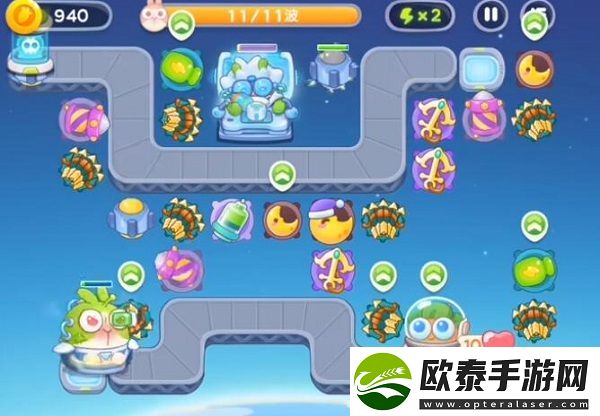 保卫萝卜4太空穿越第35关通关攻略