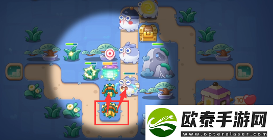 保卫萝卜4阿波道长第9关攻略