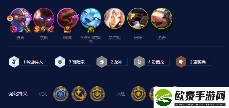 云顶之弈S7.5冒险迭嘉阵容搭配攻略