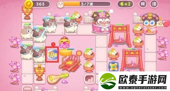 保卫萝卜4秋妃传1关怎么过