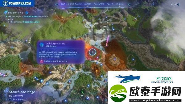 阿凡达潘多拉边境全RDA哨站位置分享