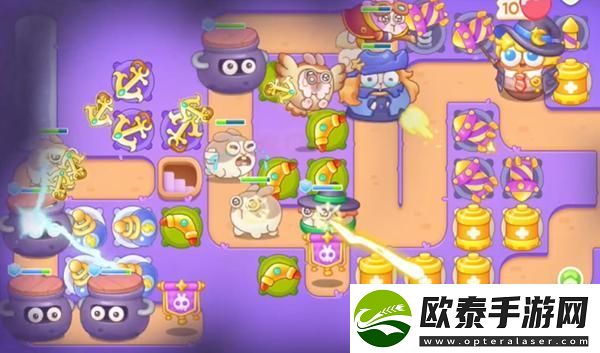 保卫萝卜4阿波与魔法宝藏第35关攻略