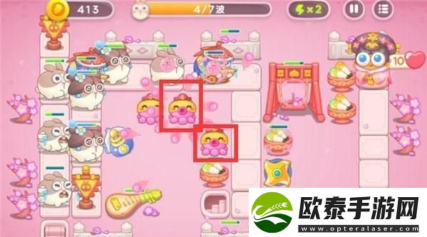 保卫萝卜4秋妃传1关怎么过