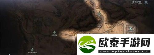 黎明觉醒生机金色沙漠藏宝图位置大全