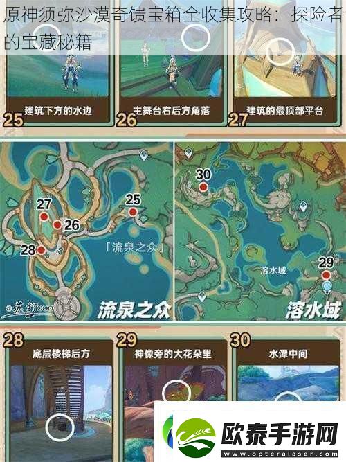 原神须弥沙漠奇馈宝箱全收集攻略
