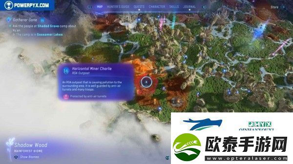阿凡达潘多拉边境全RDA哨站位置分享