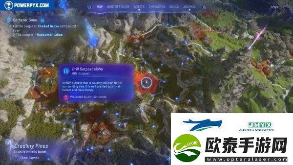 阿凡达潘多拉边境全RDA哨站位置分享