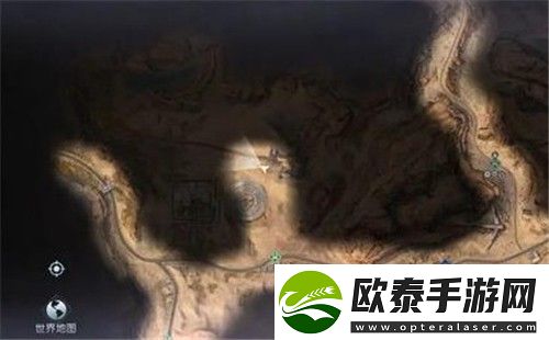 黎明觉醒生机金色沙漠藏宝图位置大全
