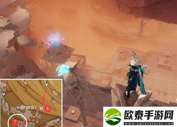 原神千壑沙地仙灵在哪