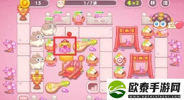 保卫萝卜4秋妃传1关怎么过