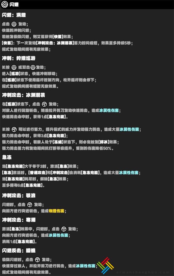 绝区零艾莲技能一览