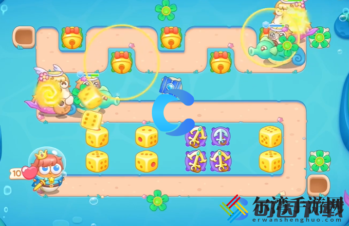 保卫萝卜4海的闺女第一百一十七关图文攻略 高效任务链攻略