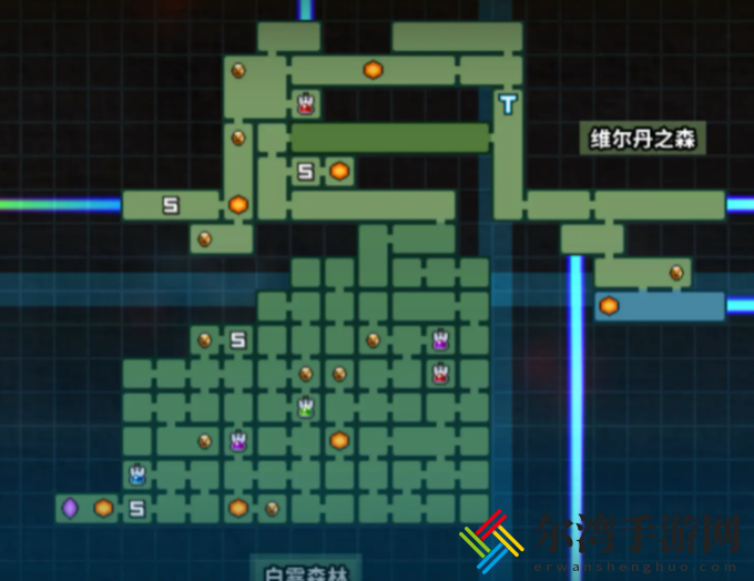 tevi白雾森林全收集地图一览