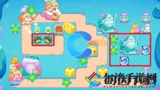 保卫萝卜4海的闺女第一百零八关图文攻略 战斗中的团队合作与默契培养